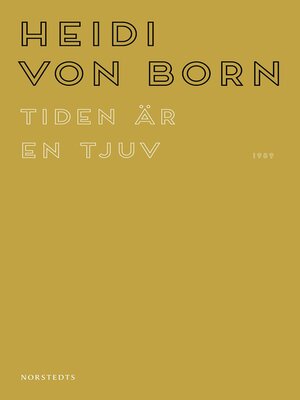 cover image of Tiden är en tjuv